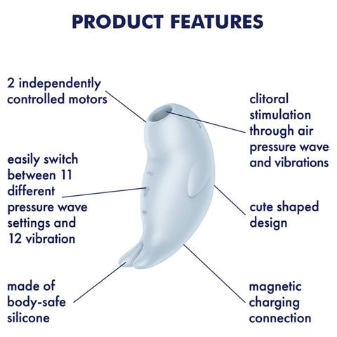Satisfyer Seal You Soon klitoriskiihotin