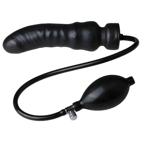 Pumpattava lateksi dildo 20 cm