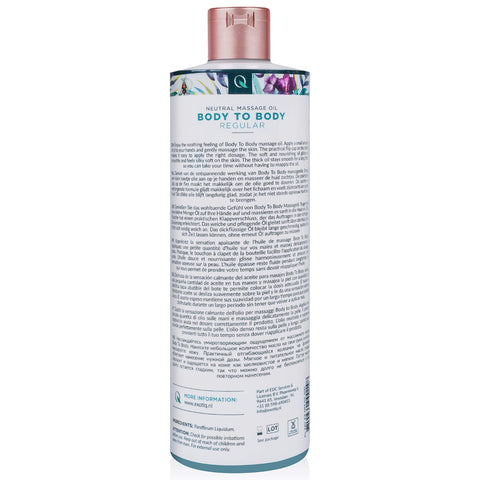 Exotiq Body to Body hierontaöljy 500 ml